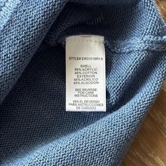 Altar'd State Denim Blue Sweater - Picture 3 of 6